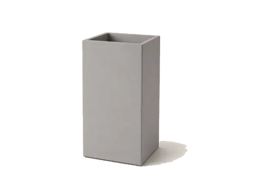 Прямоугольное кашпо 50×50×80